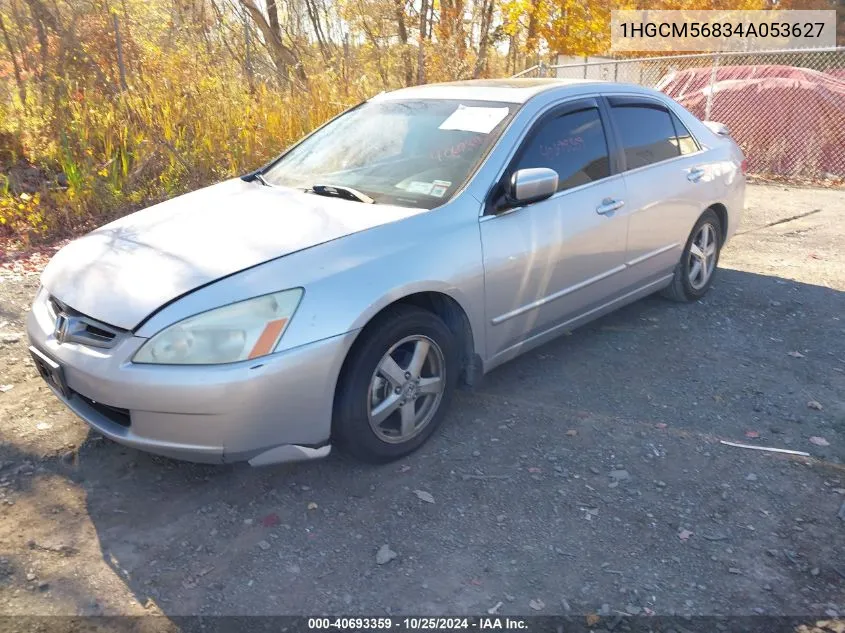 2004 Honda Accord 2.4 Ex VIN: 1HGCM56834A053627 Lot: 40693359