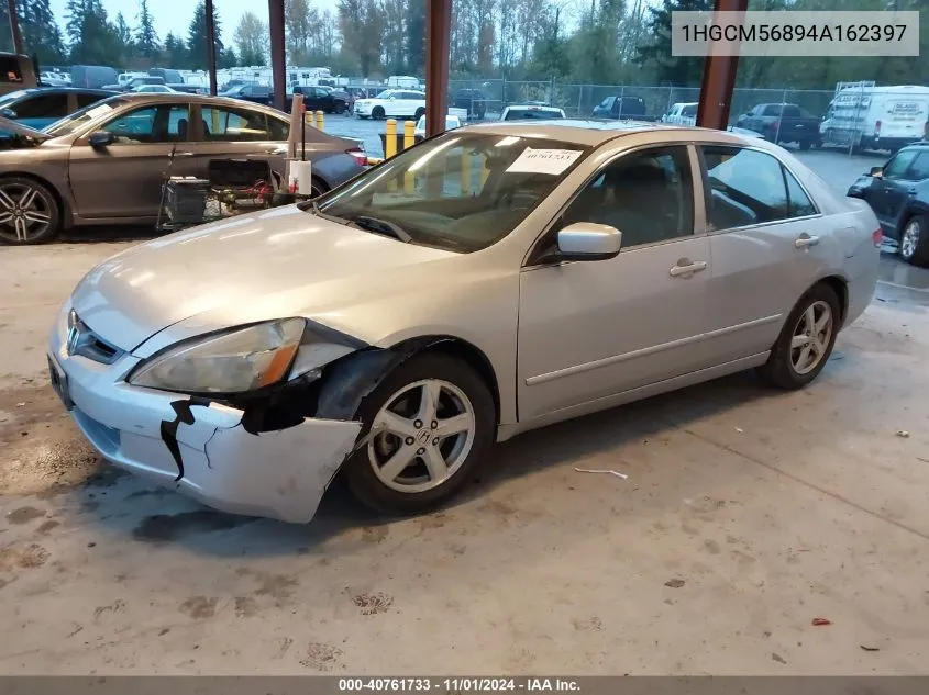 2004 Honda Accord 2.4 Ex VIN: 1HGCM56894A162397 Lot: 40761733