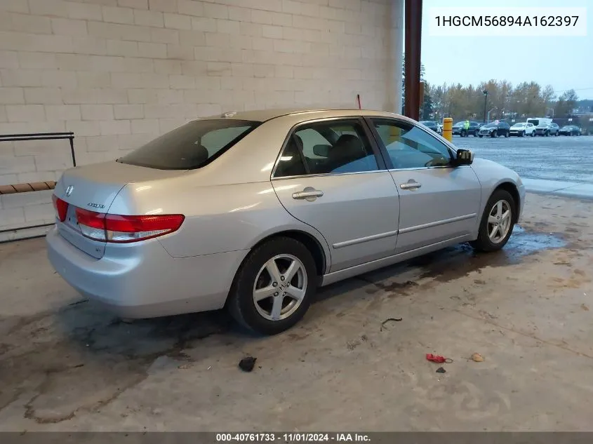 2004 Honda Accord 2.4 Ex VIN: 1HGCM56894A162397 Lot: 40761733