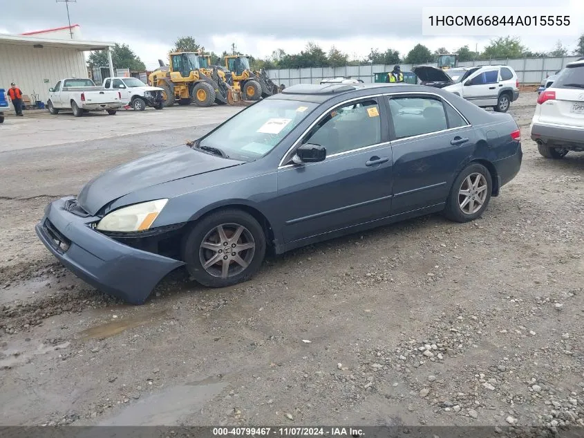 2004 Honda Accord 3.0 Ex VIN: 1HGCM66844A015555 Lot: 40799467