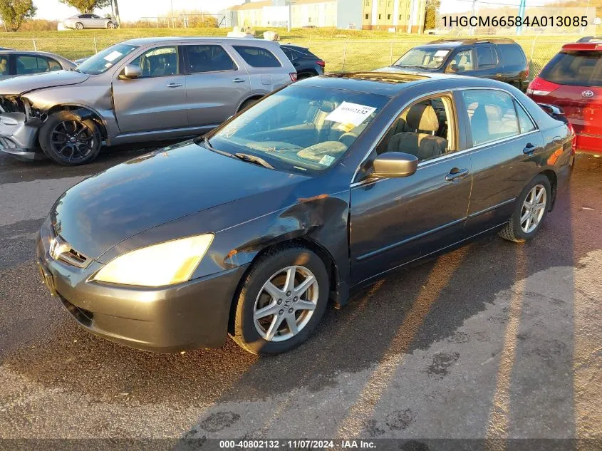 2004 Honda Accord 3.0 Ex VIN: 1HGCM66584A013085 Lot: 40802132