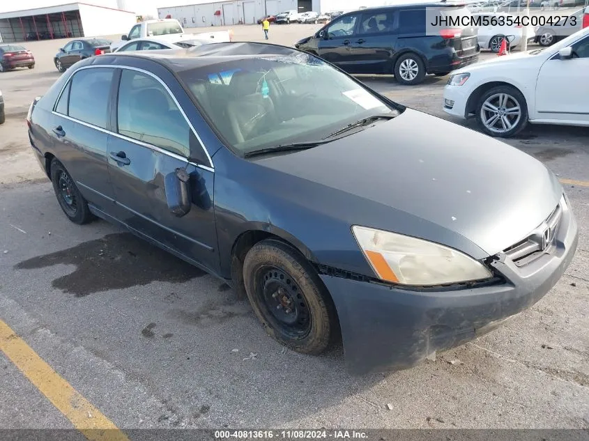 2004 Honda Accord Sdn Lx VIN: JHMCM56354C004273 Lot: 40813616