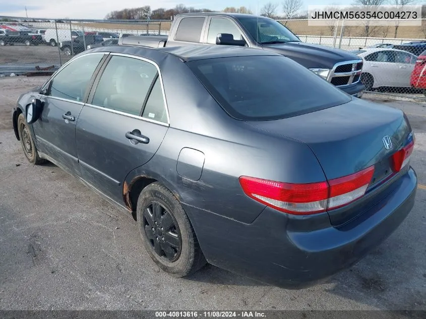 2004 Honda Accord Sdn Lx VIN: JHMCM56354C004273 Lot: 40813616