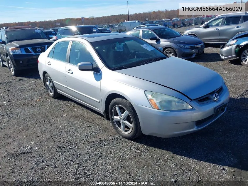 1HGCM56664A066029 2004 Honda Accord 2.4 Ex