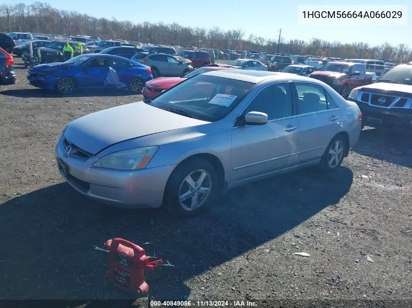 1HGCM56664A066029 2004 Honda Accord 2.4 Ex