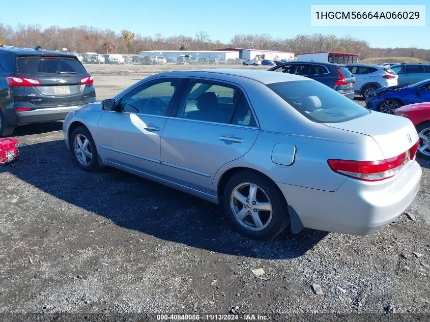 1HGCM56664A066029 2004 Honda Accord 2.4 Ex