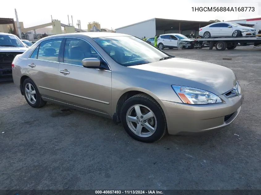 2004 Honda Accord 2.4 Ex VIN: 1HGCM56884A168773 Lot: 40857493