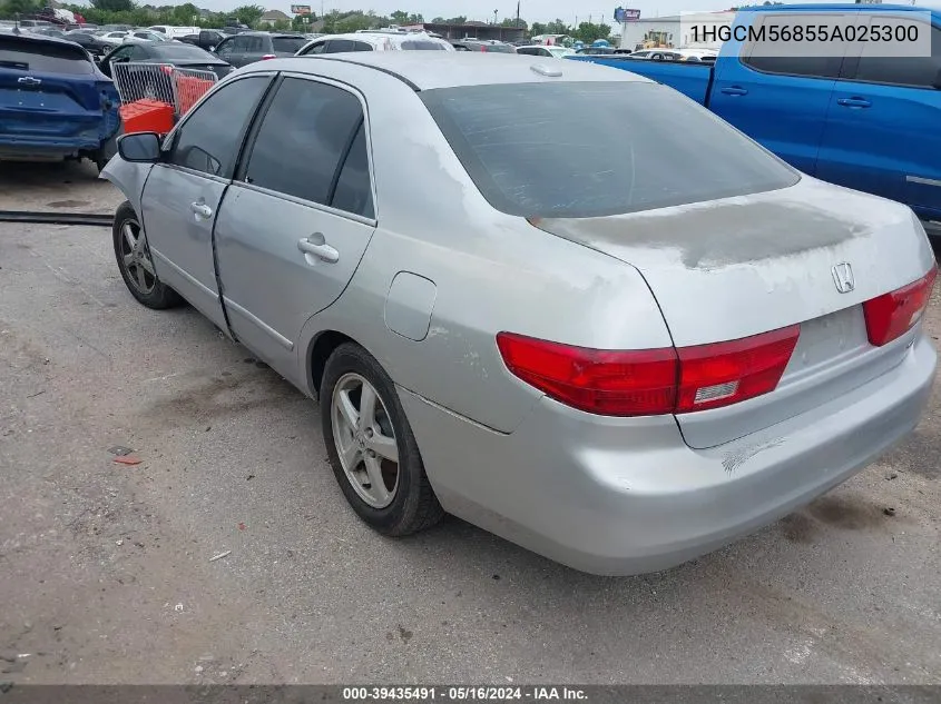 1HGCM56855A025300 2005 Honda Accord 2.4 Ex