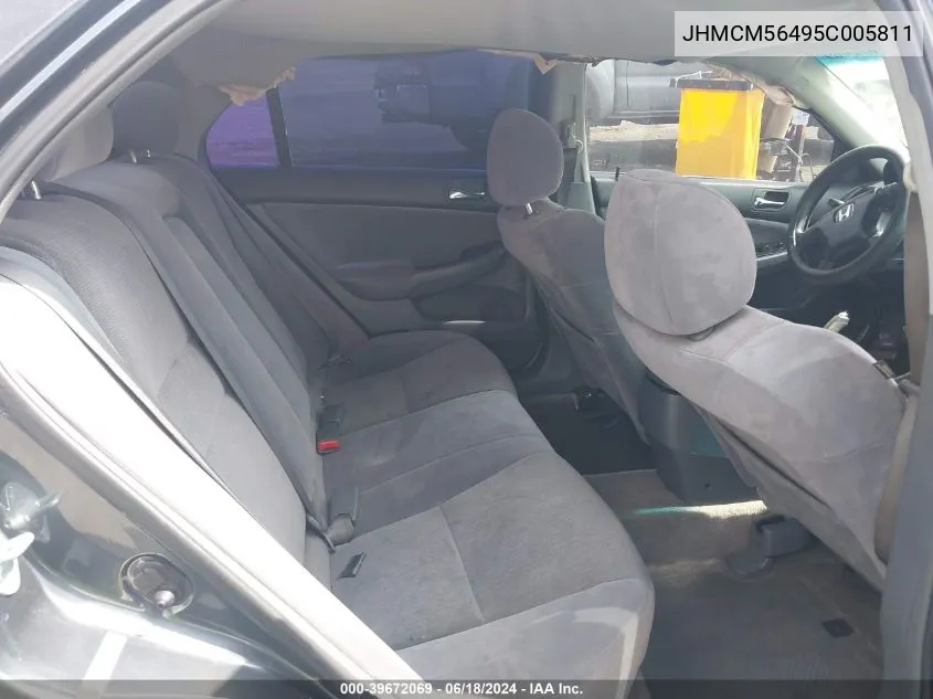 JHMCM56495C005811 2005 Honda Accord 2.4 Lx