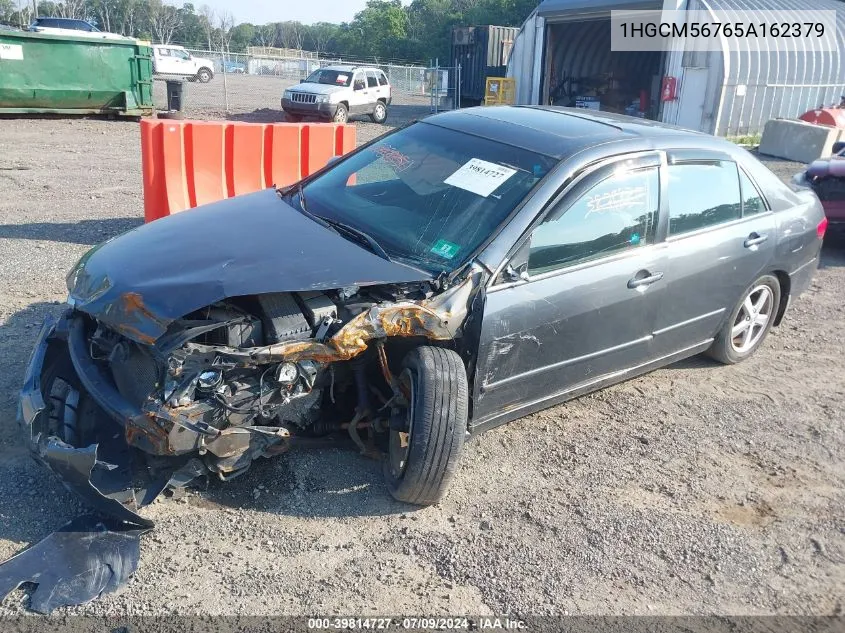 1HGCM56765A162379 2005 Honda Accord 2.4 Ex