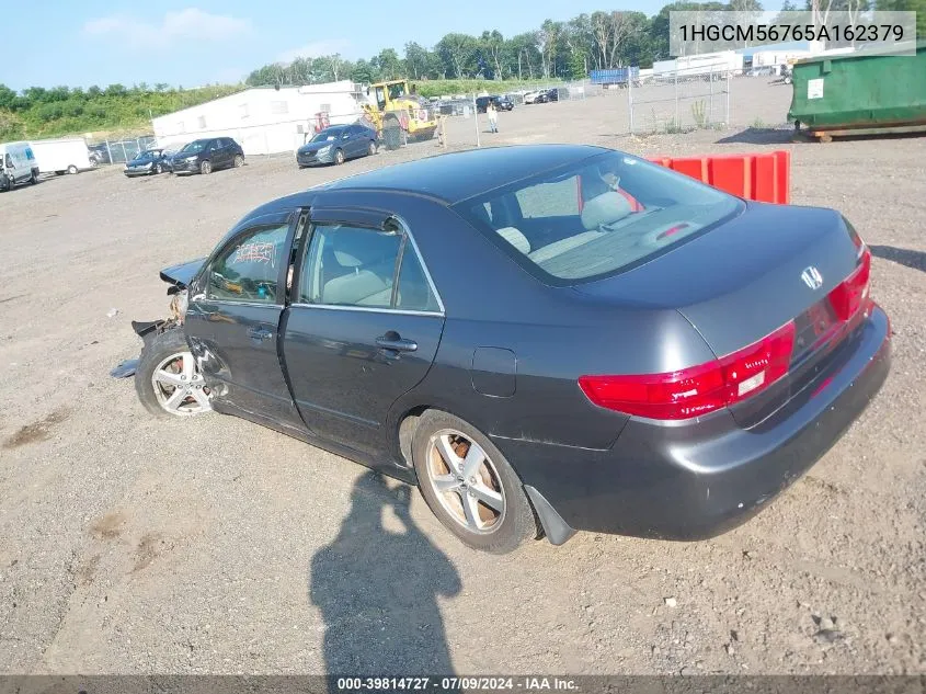 2005 Honda Accord 2.4 Ex VIN: 1HGCM56765A162379 Lot: 39814727