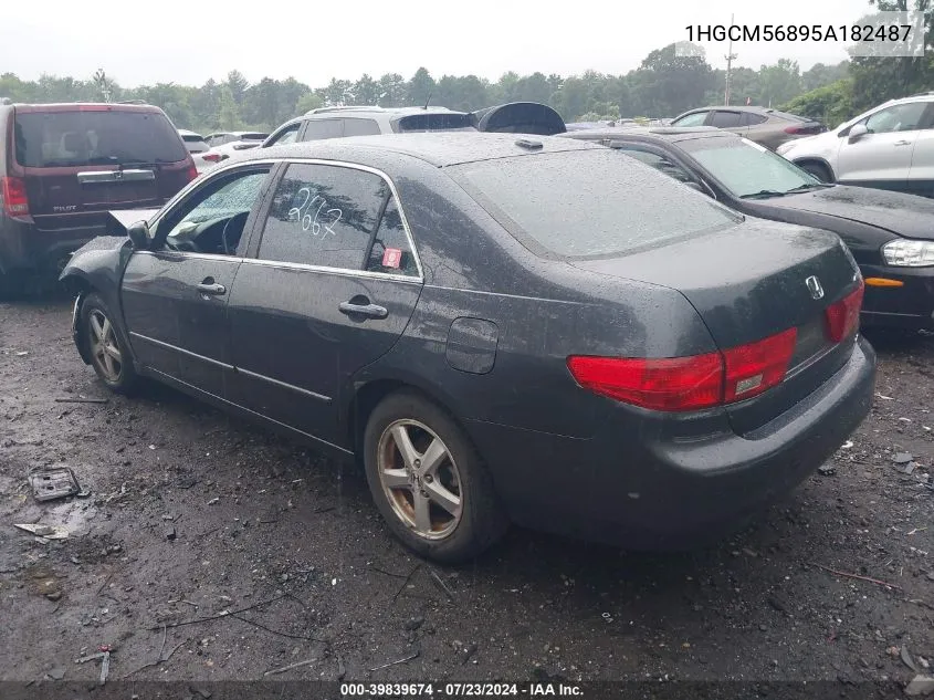 1HGCM56895A182487 2005 Honda Accord 2.4 Ex