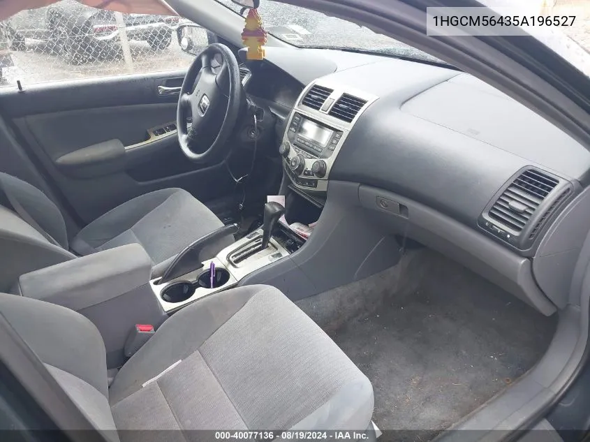 1HGCM56435A196527 2005 Honda Accord 2.4 Lx