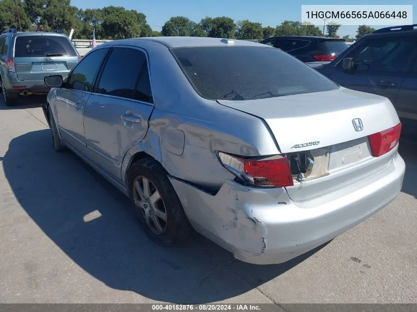 1HGCM66565A066448 2005 Honda Accord Ex