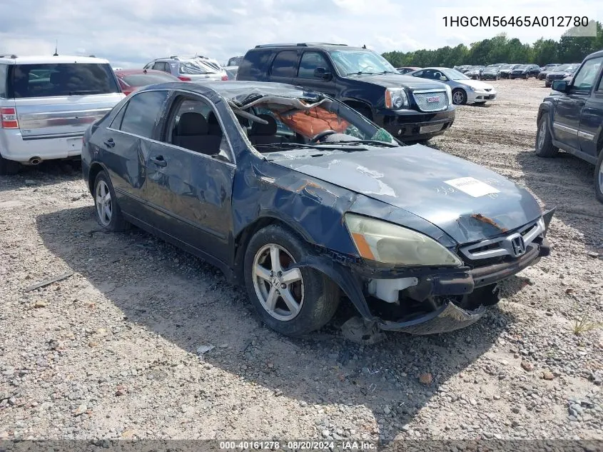 1HGCM56465A012780 2005 Honda Accord 2.4 Lx