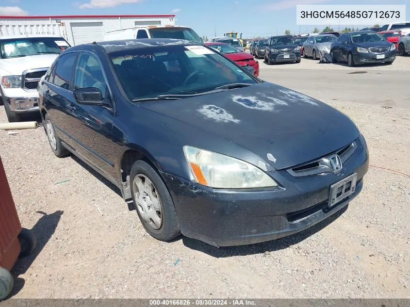 3HGCM56485G712673 2005 Honda Accord 2.4 Lx