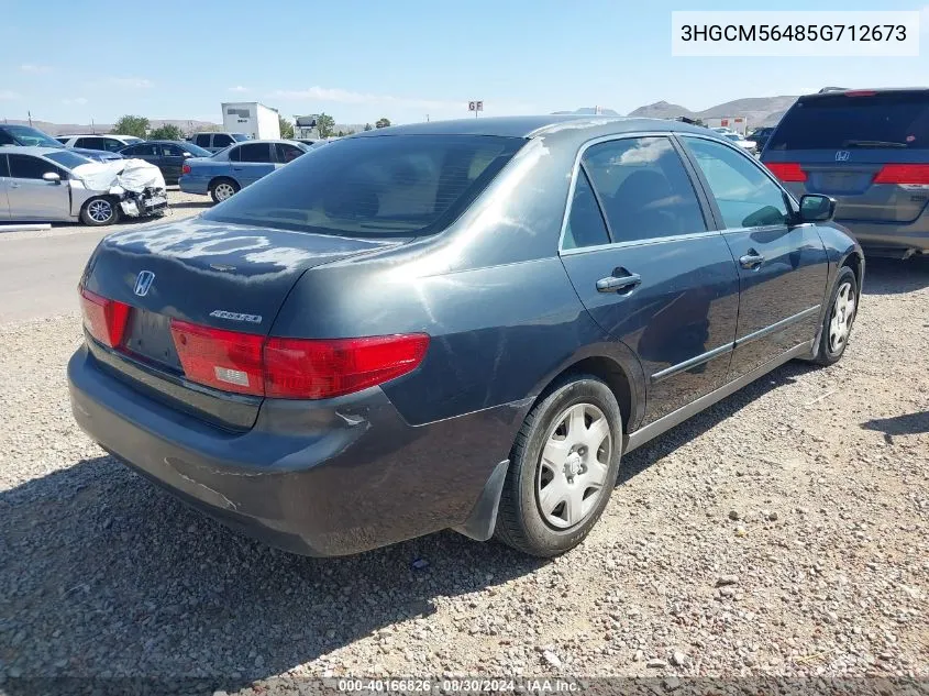 3HGCM56485G712673 2005 Honda Accord 2.4 Lx