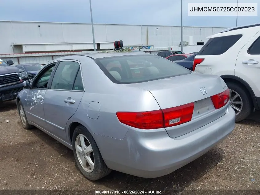 JHMCM56725C007023 2005 Honda Accord 2.4 Ex