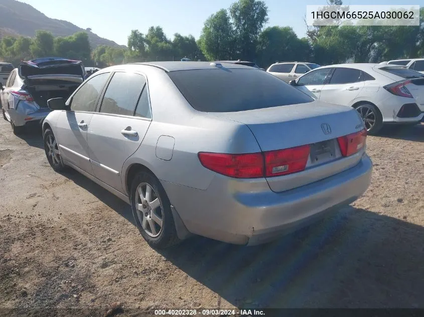 1HGCM66525A030062 2005 Honda Accord 3.0 Ex