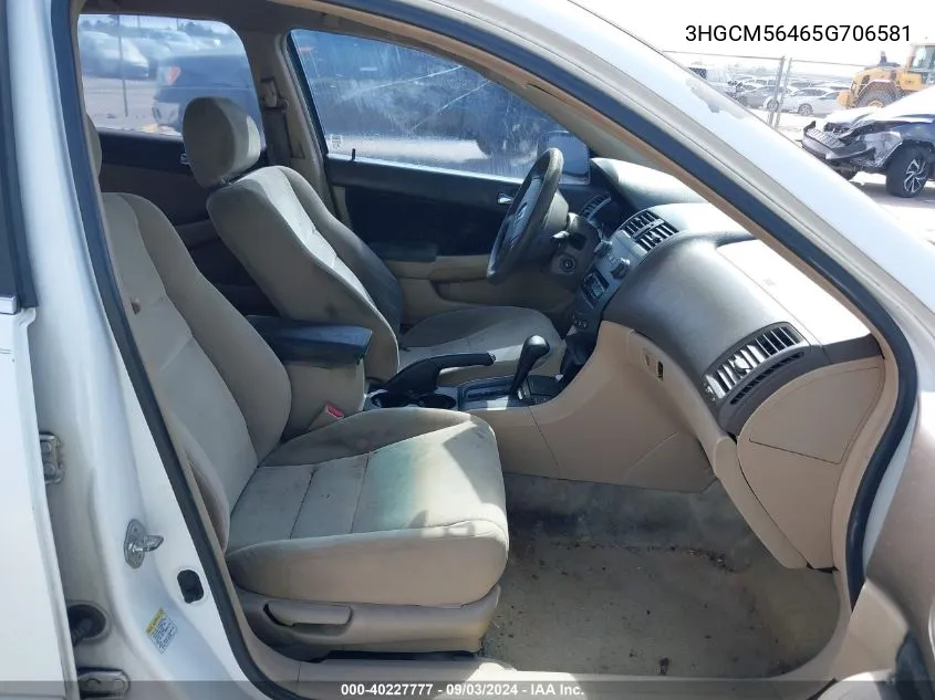 3HGCM56465G706581 2005 Honda Accord 2.4 Lx