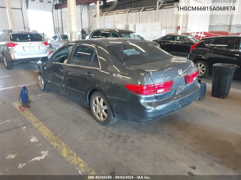 1HGCM66815A068974 2005 Honda Accord Sdn Ex