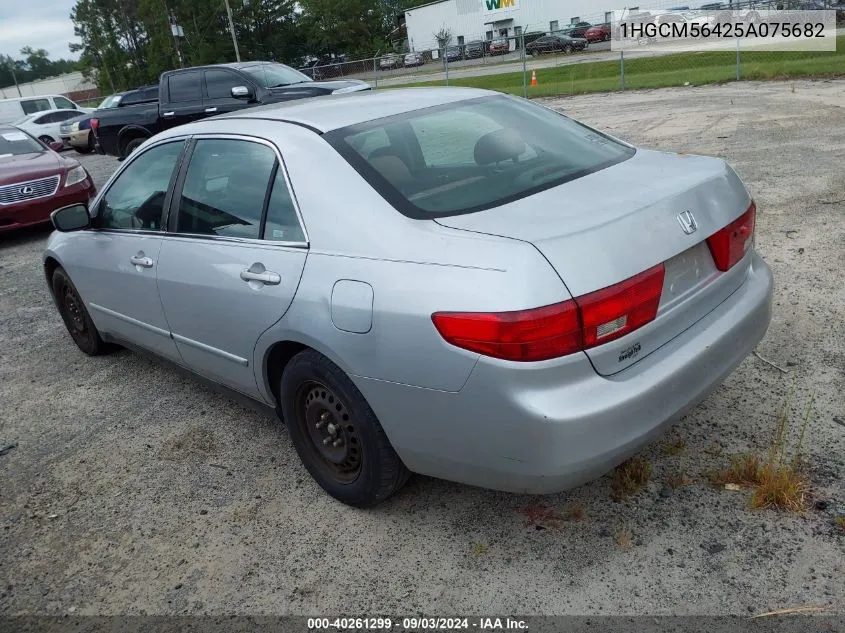 1HGCM56425A075682 2005 Honda Accord 2.4 Lx