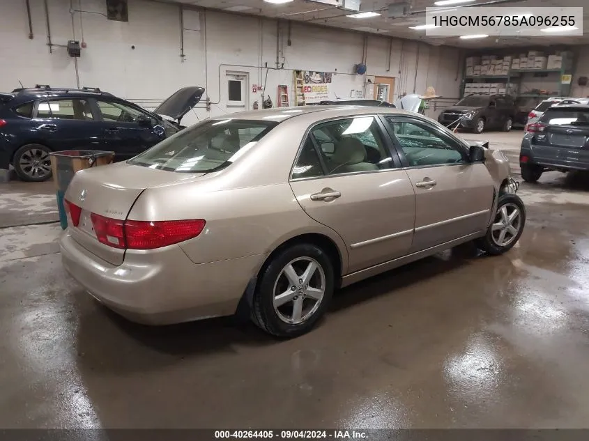 1HGCM56785A096255 2005 Honda Accord 2.4 Ex