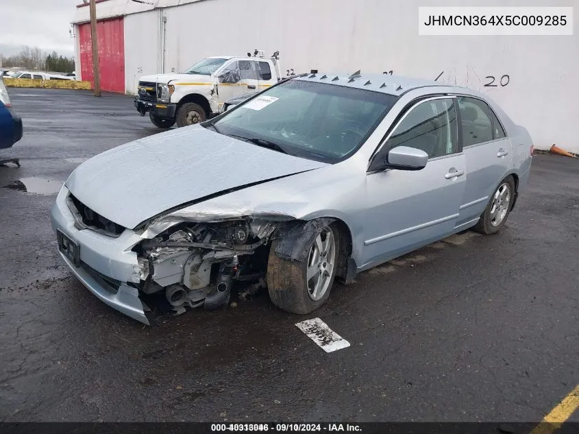 JHMCN364X5C009285 2005 Honda Accord Hybrid Ima