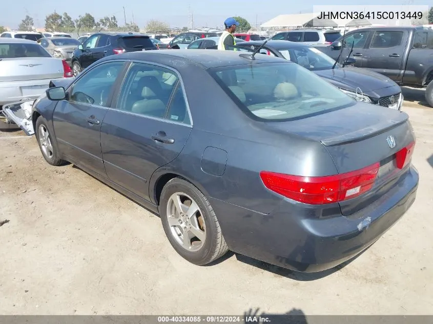 JHMCN36415C013449 2005 Honda Accord Hybrid Ima