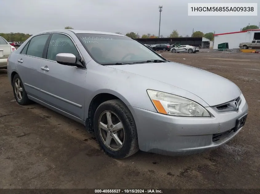 2005 Honda Accord 2.4 Ex VIN: 1HGCM56855A009338 Lot: 40555527