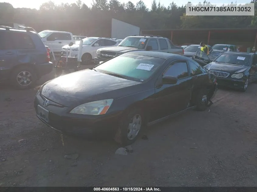 2005 Honda Accord 2.4 Lx VIN: 1HGCM71385A013052 Lot: 40604563