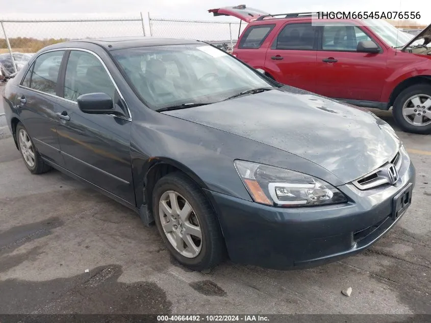 1HGCM66545A076556 2005 Honda Accord 3.0 Ex