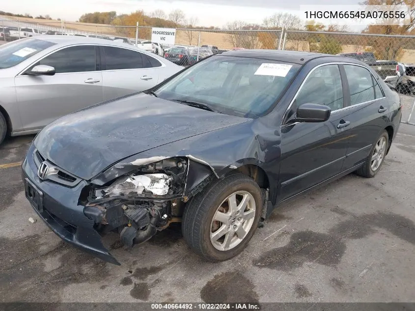 1HGCM66545A076556 2005 Honda Accord 3.0 Ex