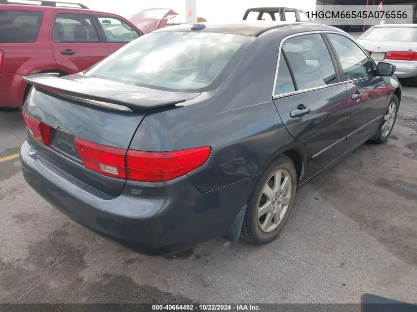 1HGCM66545A076556 2005 Honda Accord 3.0 Ex