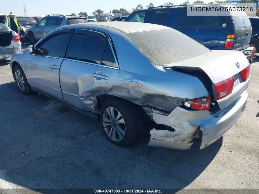 1HGCM56475A073216 2005 Honda Accord 2.4 Lx