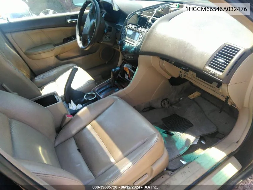 1HGCM66546A032476 2006 Honda Accord 3.0 Ex