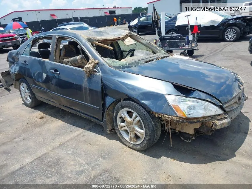 1HGCM56466A163247 2006 Honda Accord 2.4 Lx