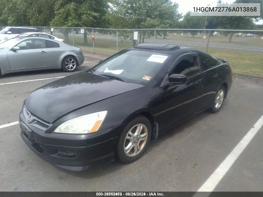 2006 Honda Accord 2.4 Ex VIN: 1HGCM72776A013868 Lot: 39752473