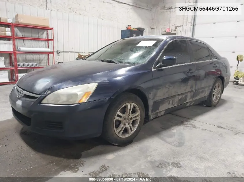 3HGCM56446G701266 2006 Honda Accord 2.4 Lx