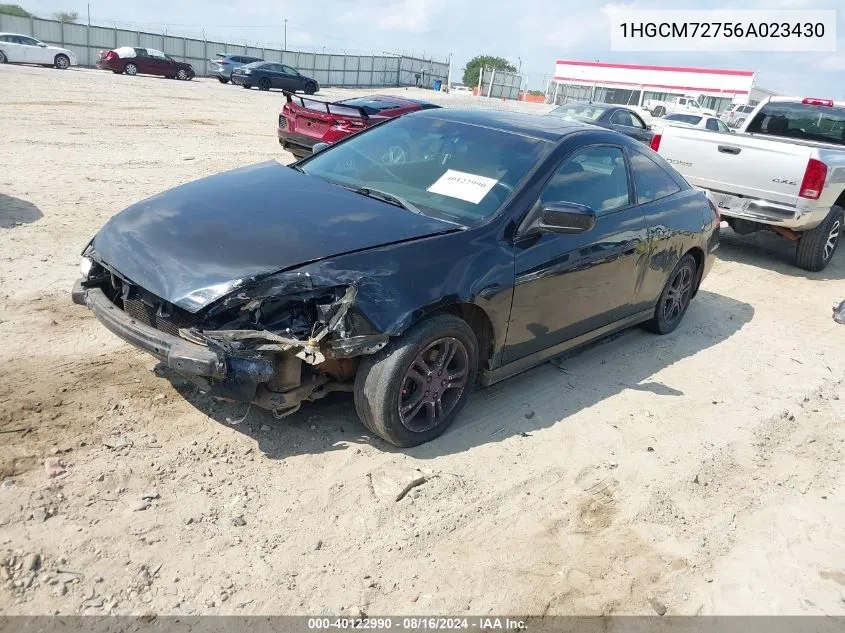 1HGCM72756A023430 2006 Honda Accord 2.4 Ex