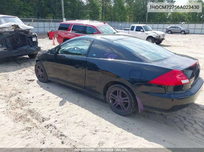 1HGCM72756A023430 2006 Honda Accord 2.4 Ex