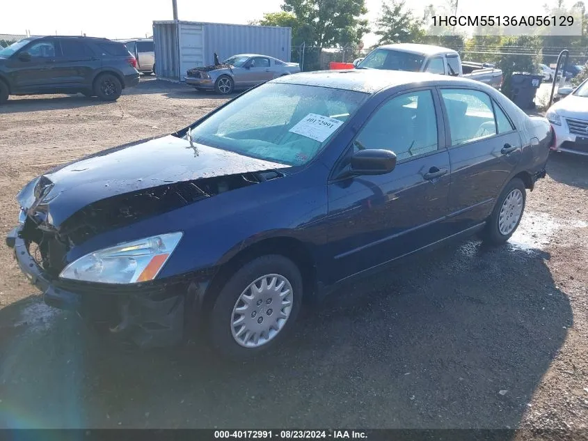 1HGCM55136A056129 2006 Honda Accord 2.4 Vp