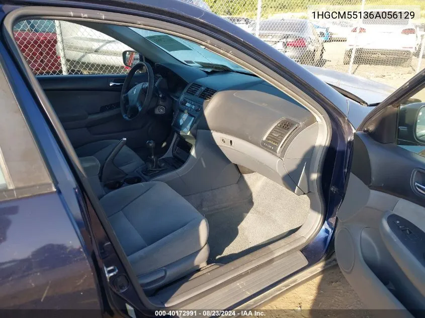 1HGCM55136A056129 2006 Honda Accord 2.4 Vp