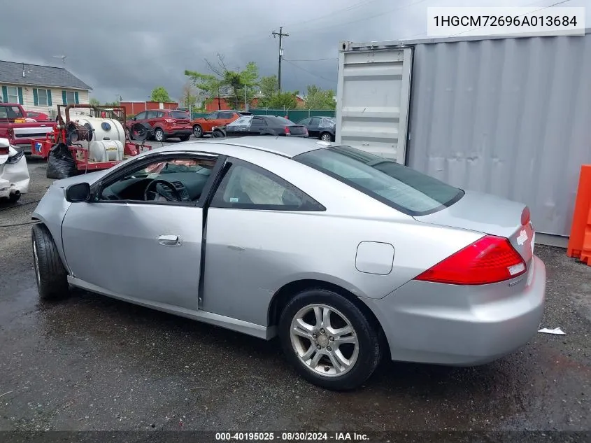 1HGCM72696A013684 2006 Honda Accord 2.4 Ex