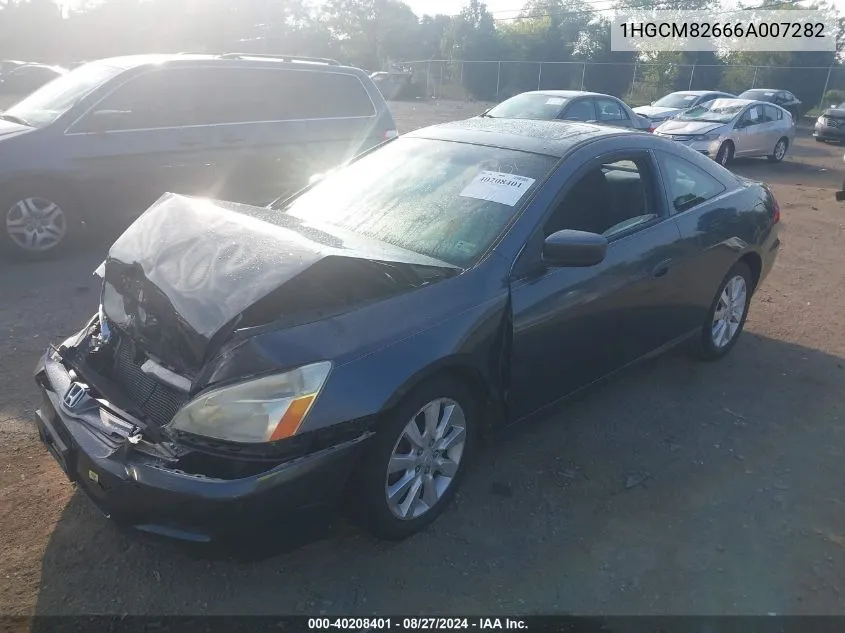 1HGCM82666A007282 2006 Honda Accord 3.0 Ex