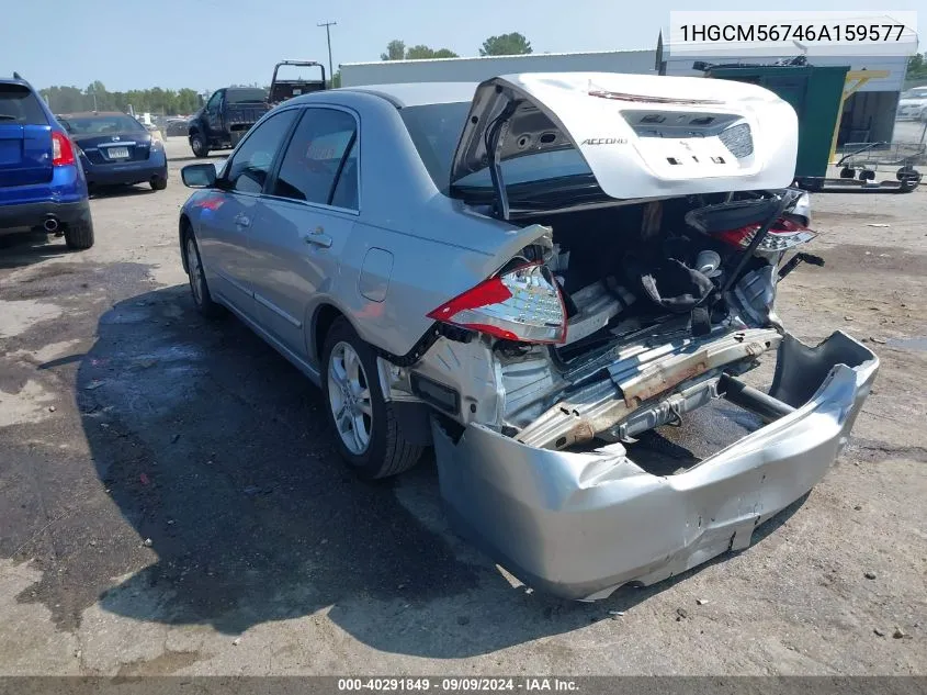 1HGCM56746A159577 2006 Honda Accord 2.4 Ex