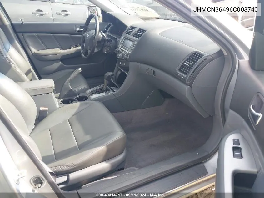 JHMCN36496C003740 2006 Honda Accord Hybrid