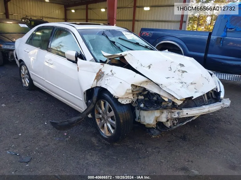 1HGCM66566A012732 2006 Honda Accord 3.0 Ex