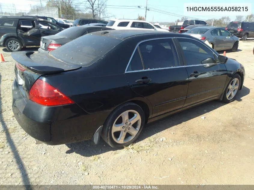 1HGCM65556A058215 2006 Honda Accord 3.0 Ex