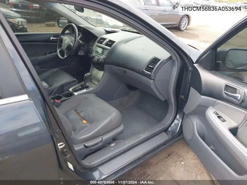 1HGCM56836A053694 2006 Honda Accord 2.4 Ex